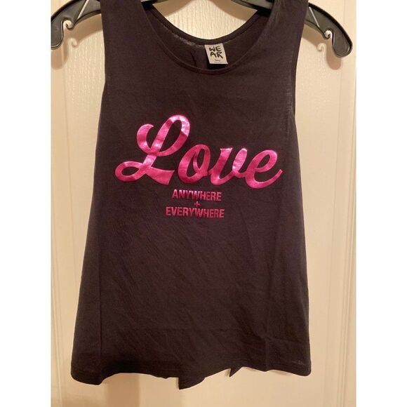 NWT Small Zumba Black Open Back Tank‎ - Picture 1 of 4